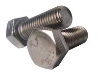 TORNILLO HEXAGONAL UNC INOXIDABLE 304 CUERDA COR.